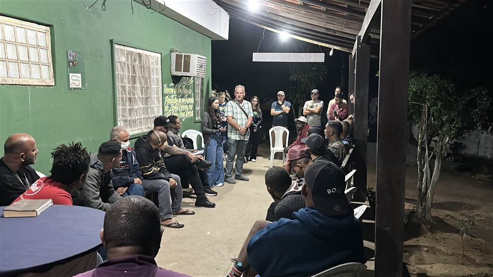 Evening ministry gathering