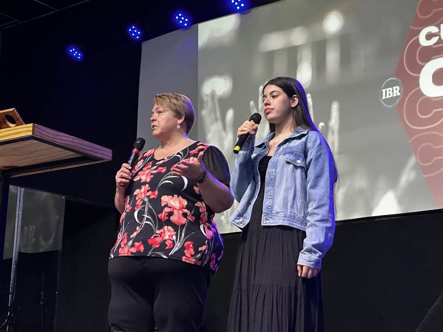 Sharing at church